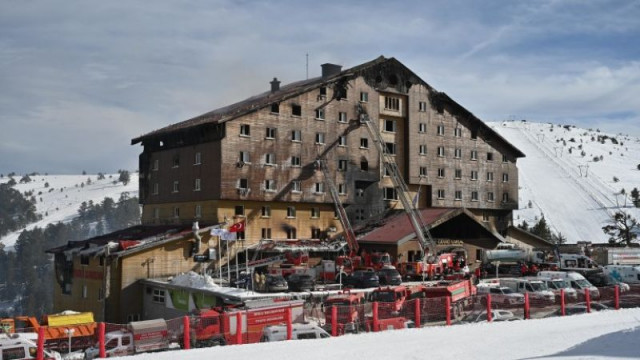 11 души получиха доживотни присъди във връзка с пожара в хотел в ски курорт в Турция